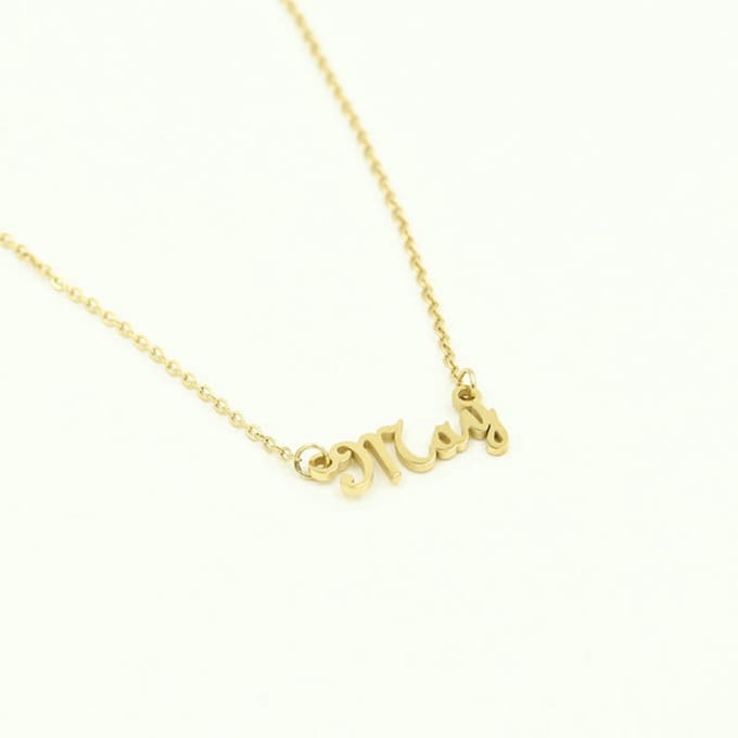 Ketting-maand mei goud