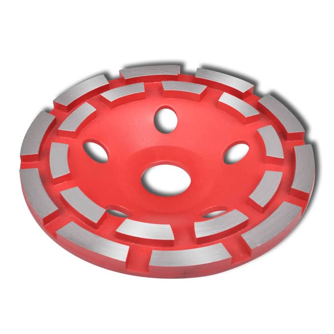 vidaXL Schuurschijf met diamantkop 125 mm
