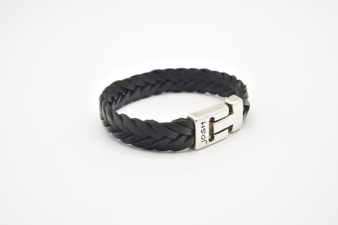 Josh-24001-Armband-Zwart-Heren-22,5cm