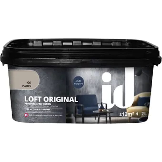 Les Anciens Ebenistes Loft Original Muurverf - Paris - 2l