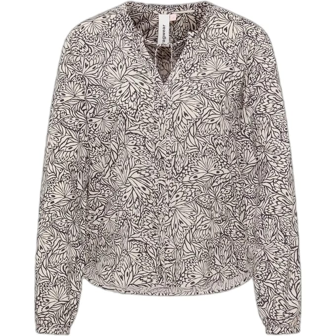 Damesblouse met lange mouwen Ragwear Ione Print