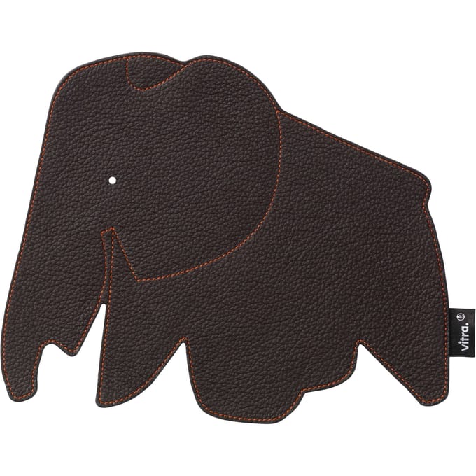 Vitra Elephant Pad - Leer chocolade