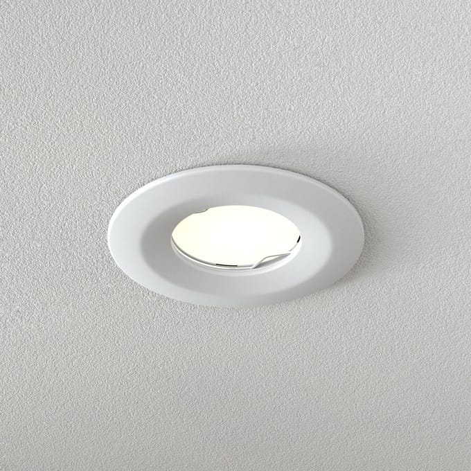 LED-inbouwlamp Nova Plus Coin star IP65 rond 78 mm Coin 6W 470lm 230V dimbaar 2700K Wit mat
