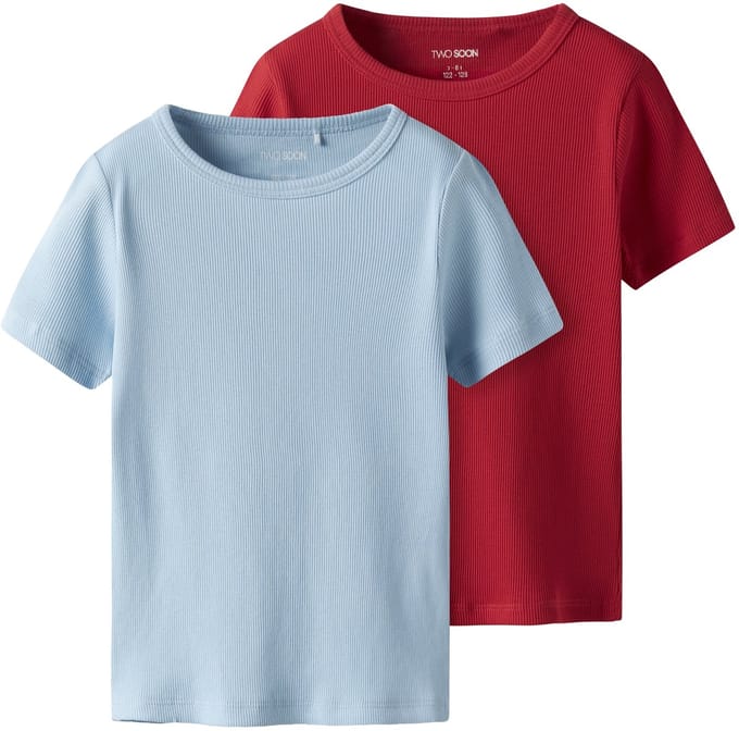NAME IT - TKFRIX 2P SS SLIM SHORT TOP NOOS - Meisjes - Blouses