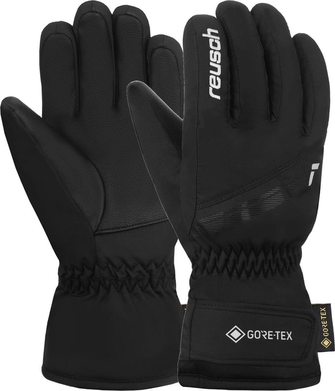 REUSCH - reusch fred gore-tex junior - Ski handschoenen jongens - Zwart, wit
