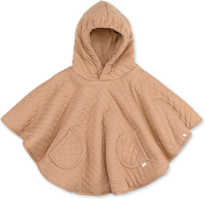 BEMINI Reisponcho 9-36m - Gewatteerd tussenseizoen - Beige