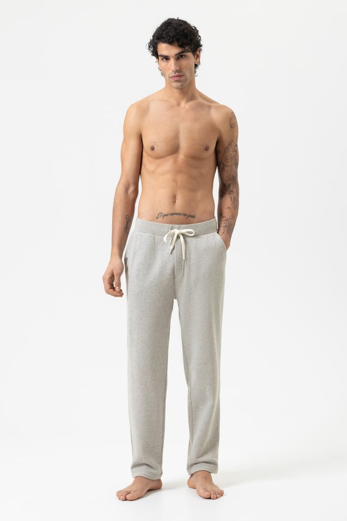 Trackbroek Serie Cotton Leisure Midgrey Melange