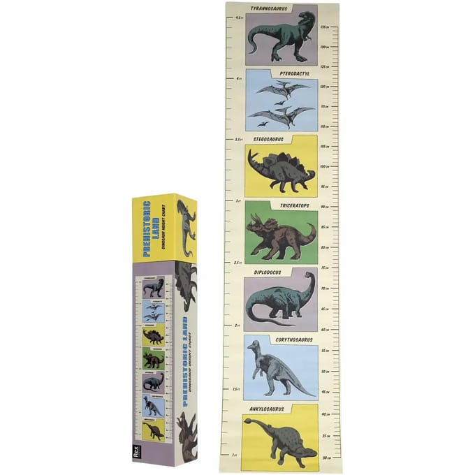 Rex London Dinosaurus groeimeter lengte meter