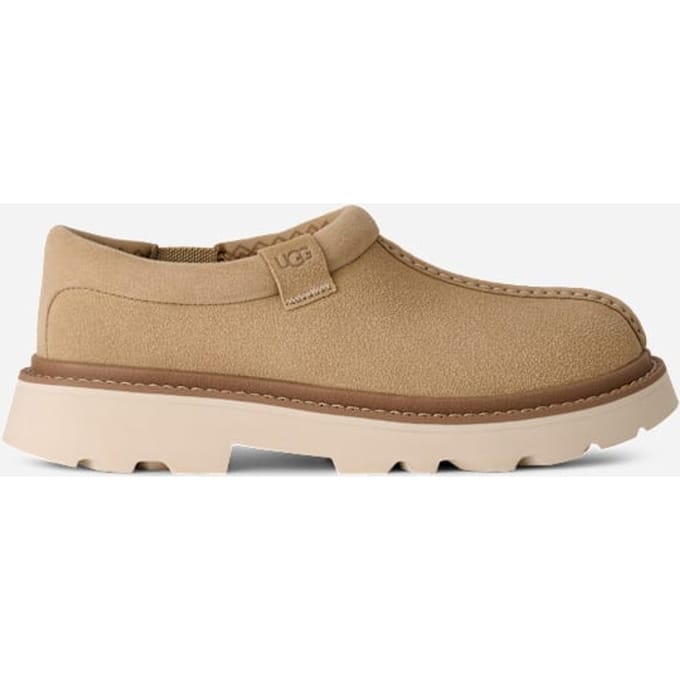 UGG® Tasman Lug in Brown, Size 6, Suede/Polyester/Wool