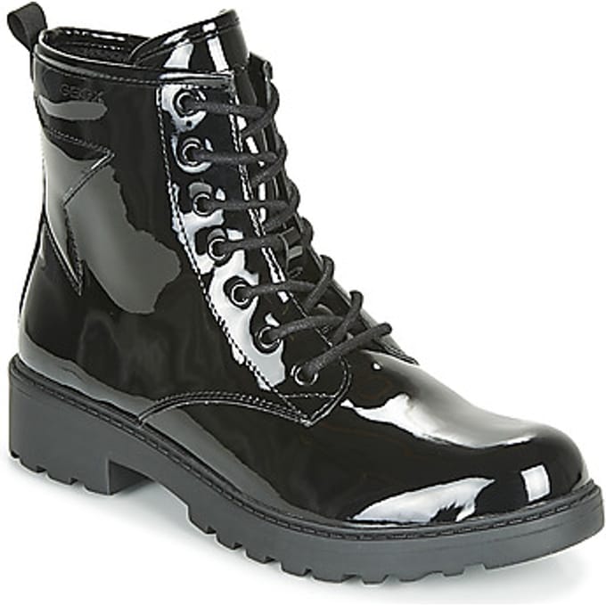 Geox Casey veterboots zwart - Maat 36