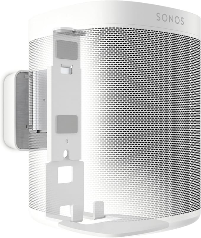 Verstelbare muurbeugel voor Sonos One en Play:1 - Tilbaar en draaibaar