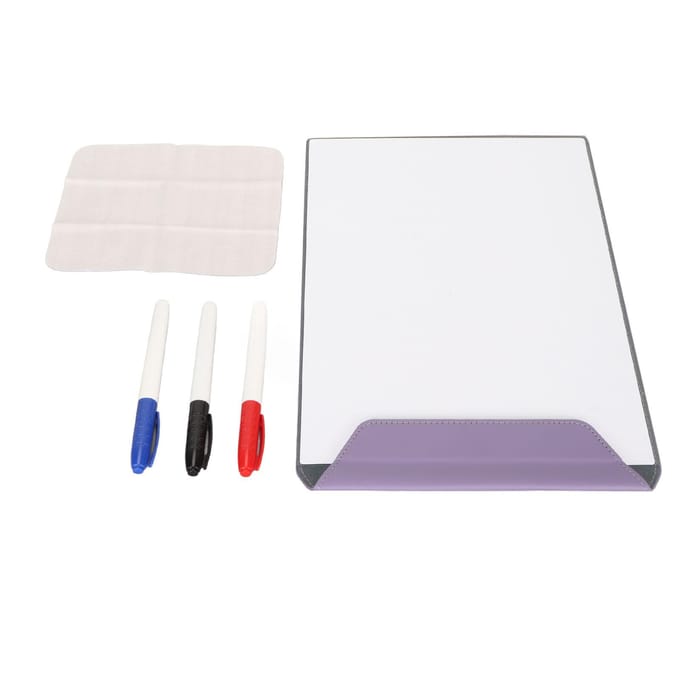 Mini Magnetisch Whiteboard Multifunctioneel Draagbaar A4 Droog Uitwisbaar Mini Whiteboard voor Thuis Vergadering Kantoor white