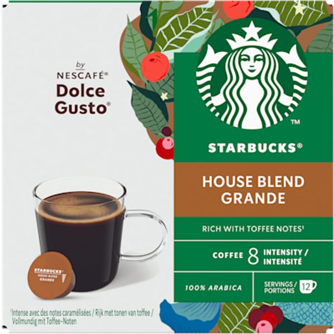 Dolce gusto koffiecups house blend