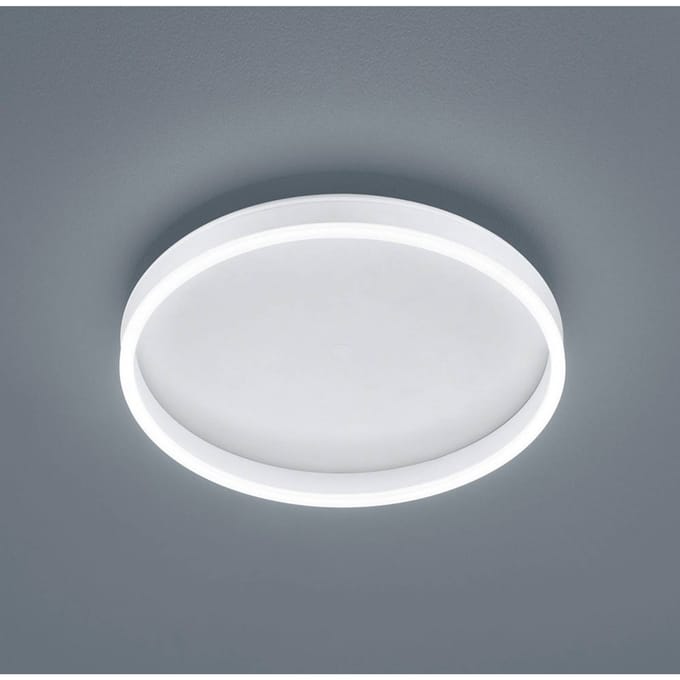 Helestra Sona LED plafondlamp dimbaar Ø40cm wit