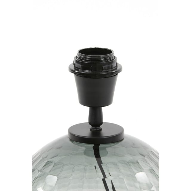 Light & Living Tafellamp Taiki - Glas - 28cm - excl. kap