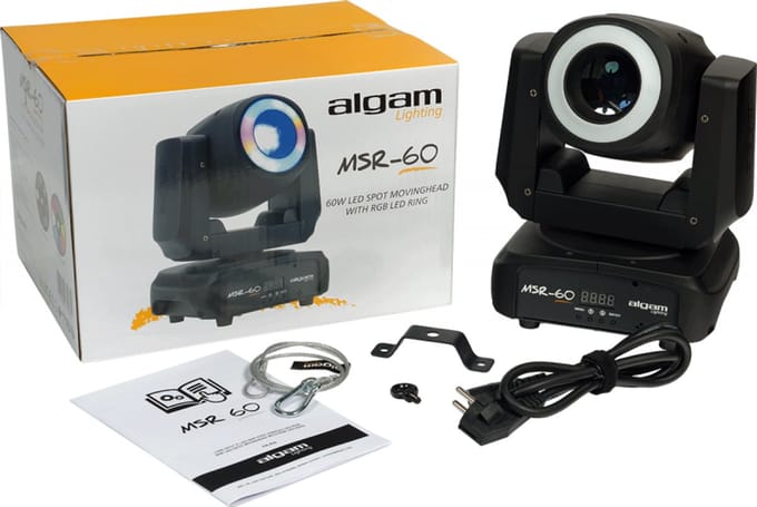 Algam Lighting Spot LED 60W head + LED-ring