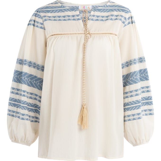 IZIA Blouse Dames blauw
