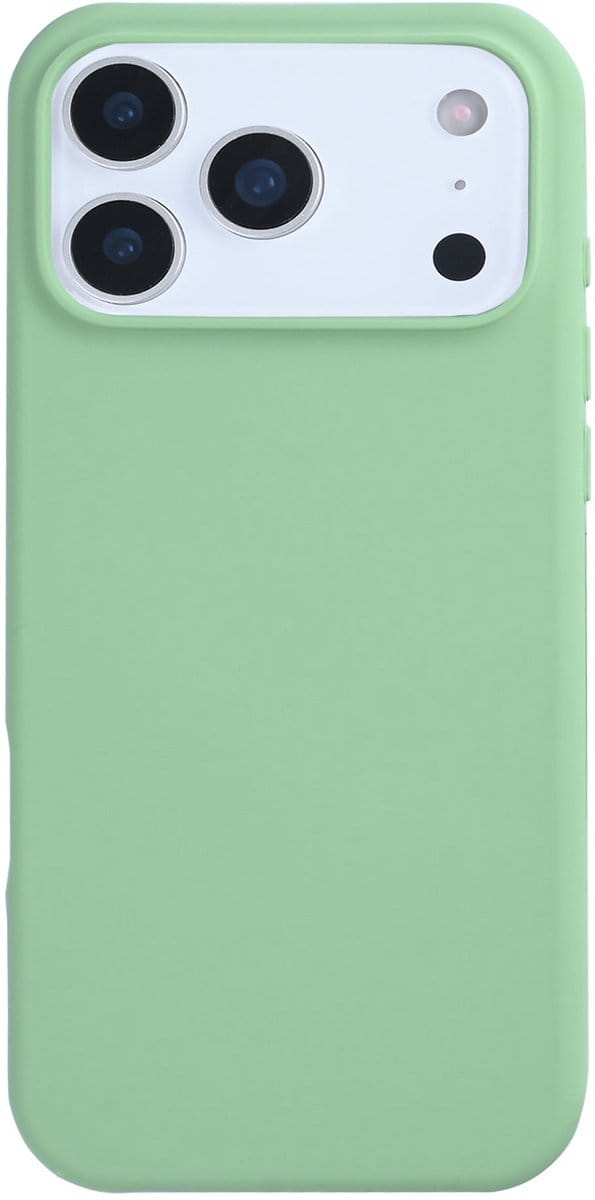 Rixus Soft TPU Phone Case For iPhone 17 Pro Max Matcha