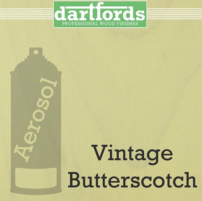 Dartfords FS5058 Nitrocellulose Lak Vintage Butterscotch 400ml spuitbus