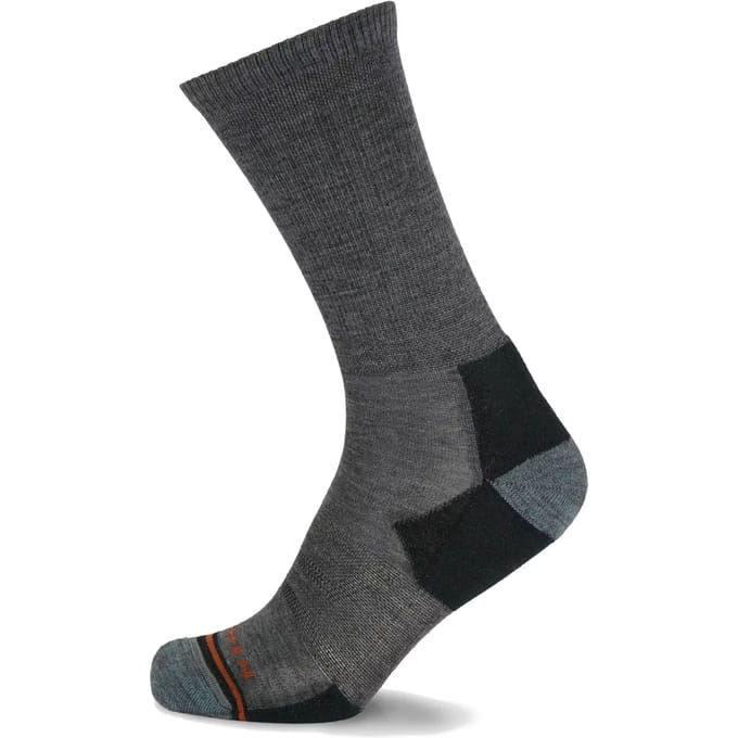 LORPEN Merino Hike Light Crew Wandelsokken - Donkergrijs - Heren(43-46)