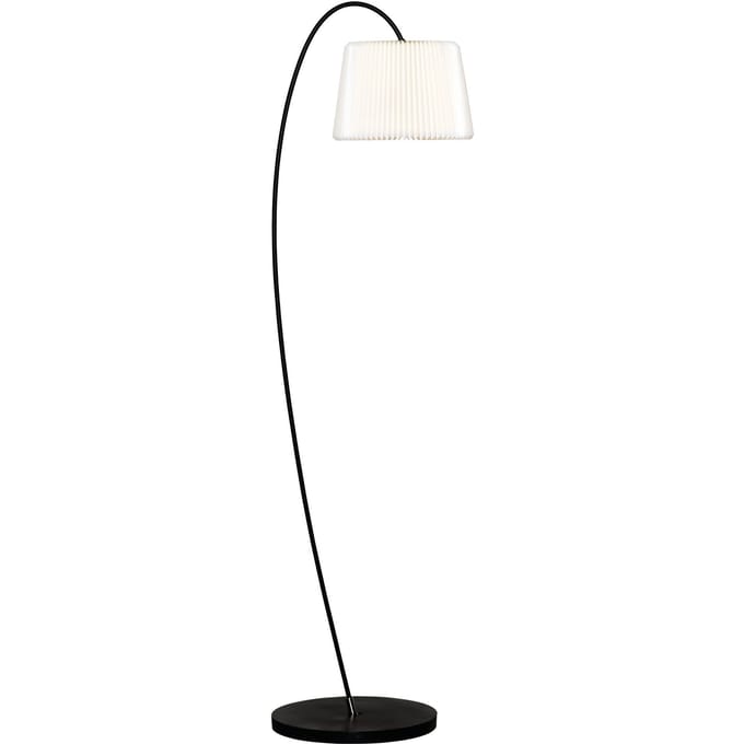 Le Klint - Snowdrop vloerlamp zwart - wit