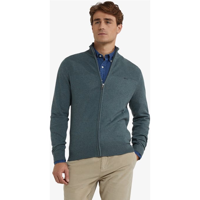 McGregor Zip Thru Cardigan Winter Sage Taglia: 3XL | Cardigan Outlet | Uomo | Verde