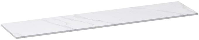 Brauer Mirage Topblad - 200 cm - Marmerlook Calacatta Gold