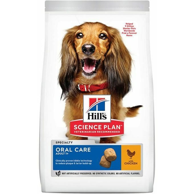 Science Plan Canine Adult Oral Care Med.chick.12kg