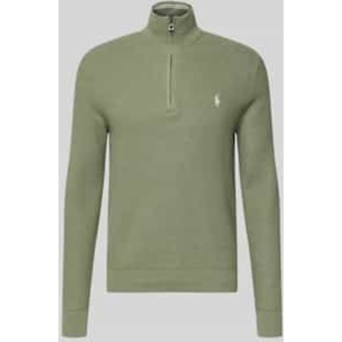 Regular fit schipperstrui met labelstitching