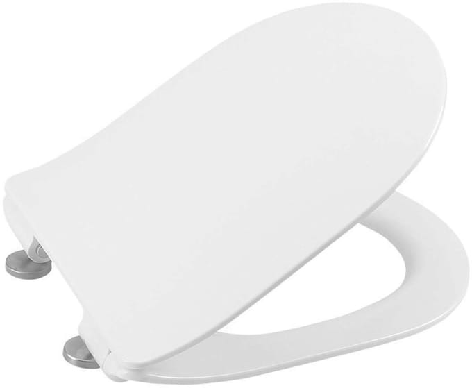 Sapho Edita Toiletzitting SLIM, Soft Close, eenvoudig afneembaar, wit