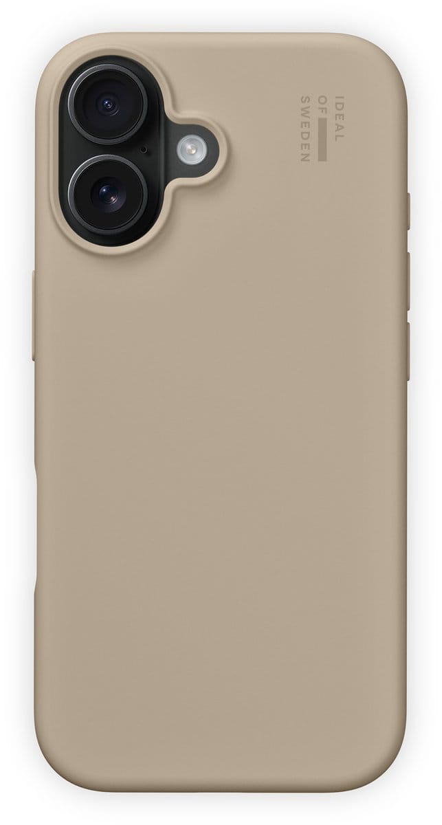 iDeal of Sweden Silicone Case geschikt voor iPhone 17 Beige