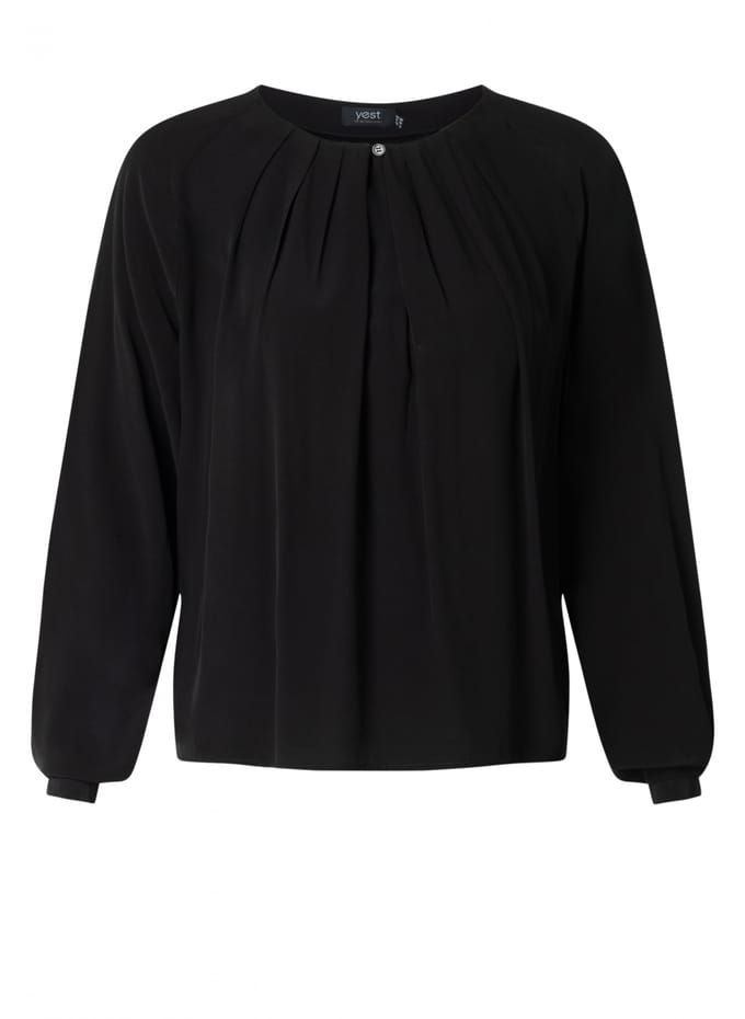 YEST Dionne Tops - Black - maat 48