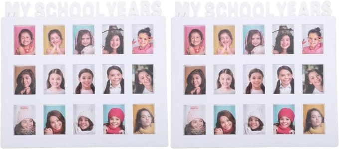 Set van 2 Fotolijsten voor Schoolfoto's en Herinneringen