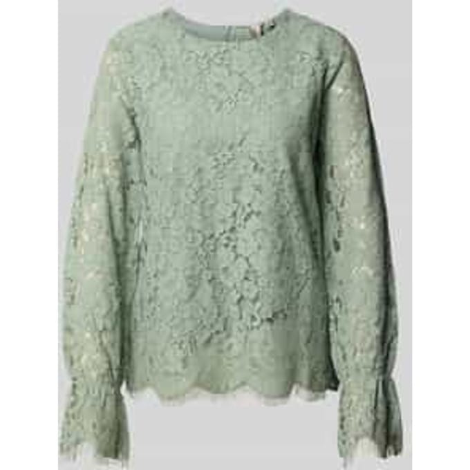 Regular fit blouseshirt met franjes, model 'PERLA'