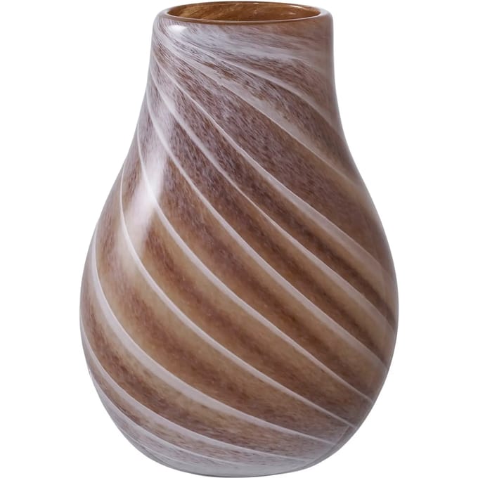 House Nordic ApS - Vaas - glas - bruin ø16x23 cm