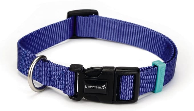 BZ NYLON HALSBAND UNI BLW 20-30X10