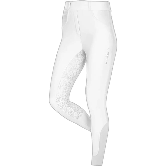 LeMieux Demi rijlegging full grip-White-46