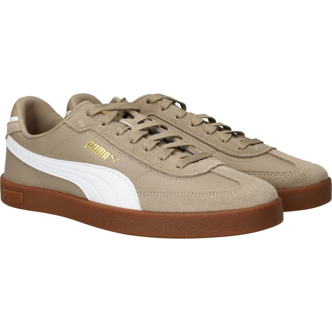 PUMA Puma Club II Era Unisex Sneakers - Ice Coffee-PUMA White