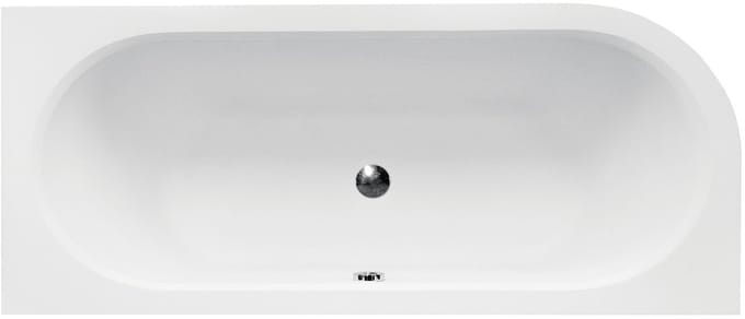 Badland AVITA hoekbad 150 x 75 cm rechts wit