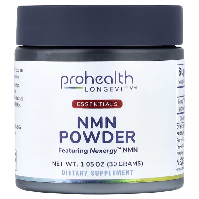 ProHealth Essentiels Longévité, Poudre NMN, 30g (1,05 oz)