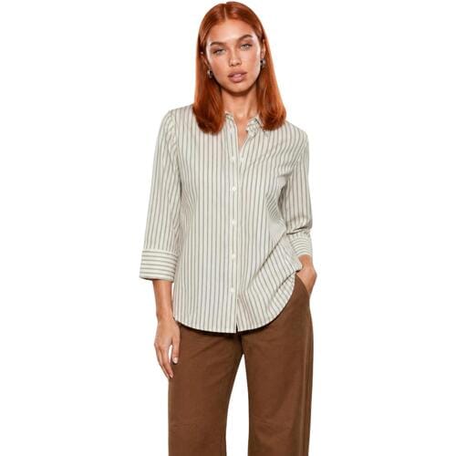 Overhemd I Am Camicia Cotone Righe PE26074