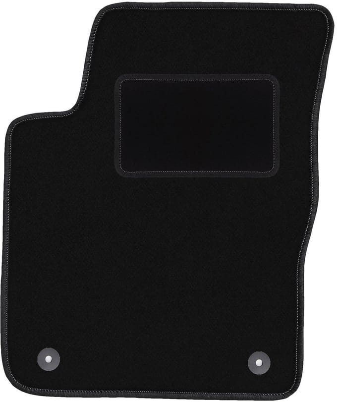 Bestuurdersmat zwart voor: Hyundai i10 hatchback (2007-2013)
