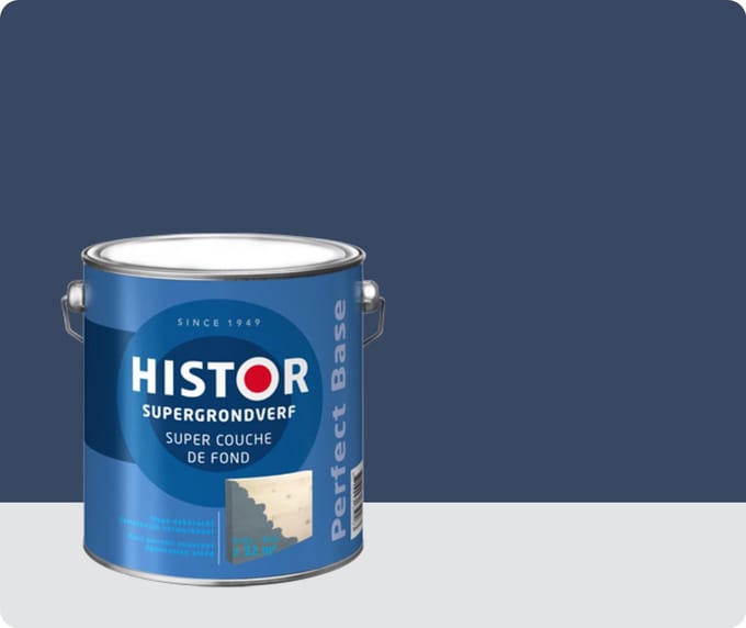 Histor Perfect Base Supergrondverf 2,5 liter - Grijs