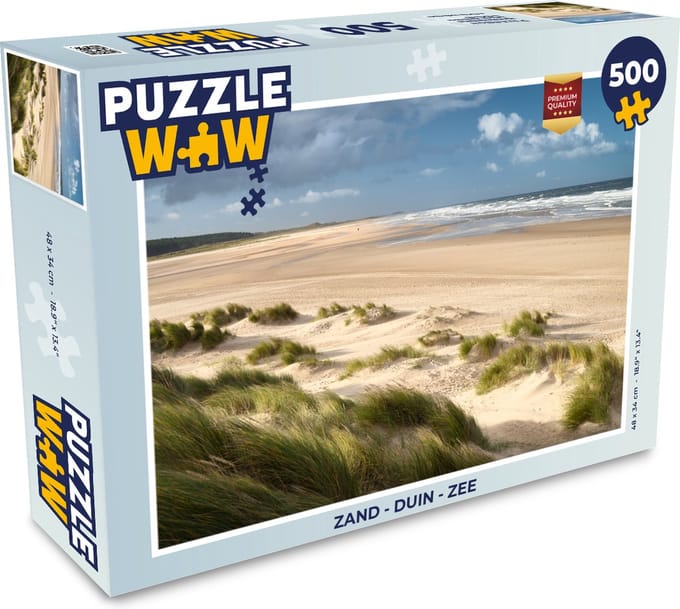Puzzel Zand - Duin - Zee - Legpuzzel - Puzzel 500 stukjes