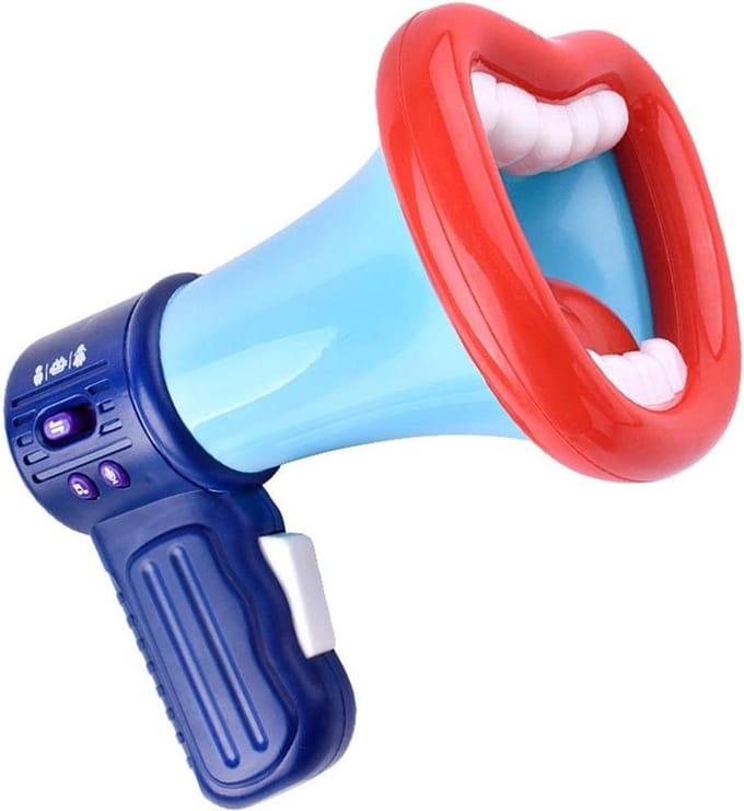 Mini Stemvervormer - Grappige Luidspreker - Kinder Plezier - Opname Functie - 16 cm - Willekeurig