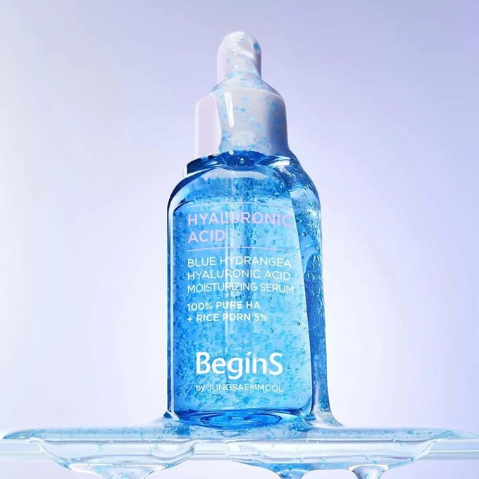 JUNG SAEM MOOL - BeginS Blue Hydrangea Hyaluronic Acid Moisturizing Serum 30ml