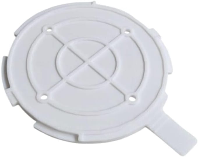 Access Point Beugel - Vervangende Mount - Netwerk Installatie - 3D Geprint Ontwerp - 11x8x0.5 cm - wit