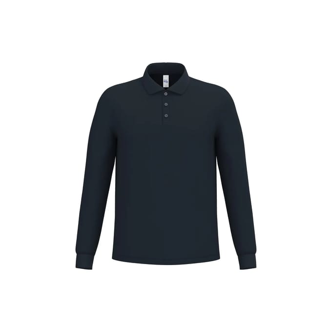 Polo met lange mouwen iDeal Basic Brand