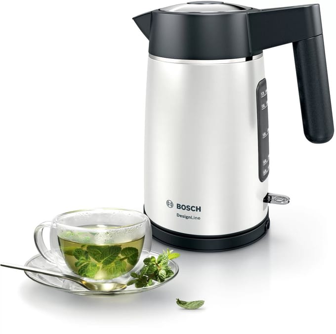 BOSCH DesignLine - Waterkoker - 1,7 l - 2400W - Zwart, Zilver