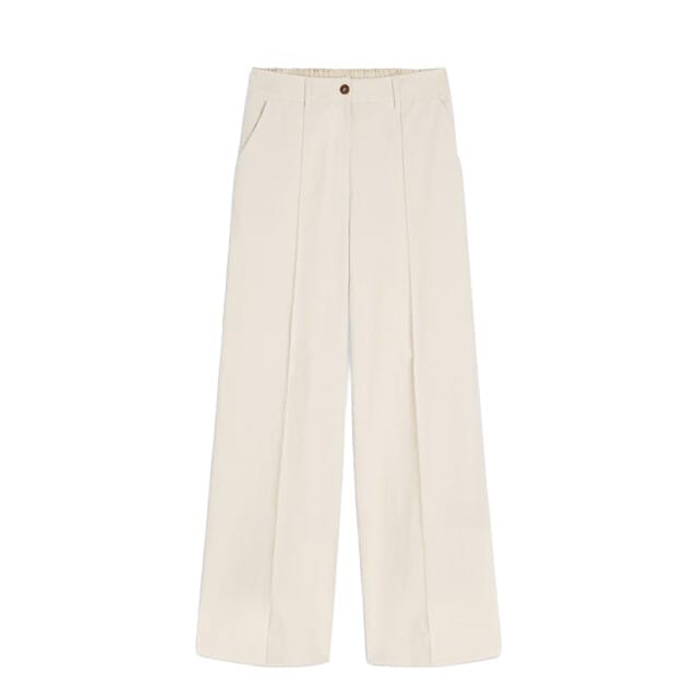 Summum 4s2938-12365 trousers wide leg cotton blend